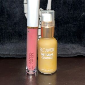 Flower-Drew Barrymore-Serum Foundation(Tawny)+Miracle Matte Lip(Nude Blush)